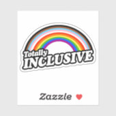 Totaal inclusieve Pride sticker (Vel)