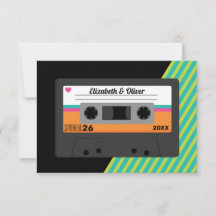 Totaal jaren '80 Oranje Cassette bruiloft