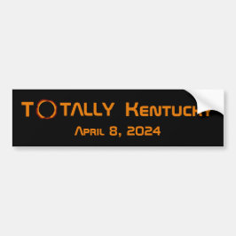 Totaal Kentucky 2024 Zonsverduistering Bumpersticker