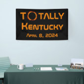 Totaal Kentucky 2024 Zonsverduistering Spandoek (Beurs)