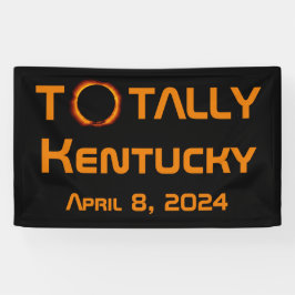 Totaal Kentucky 2024 Zonsverduistering Spandoek