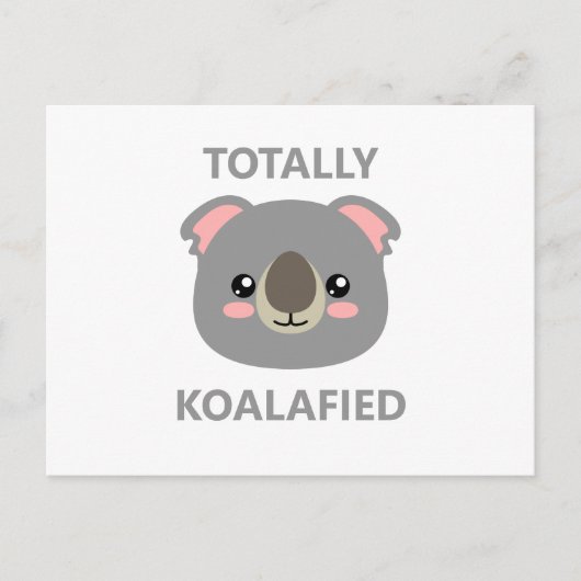 Totaal Koalafied Briefkaart (Voorkant)
