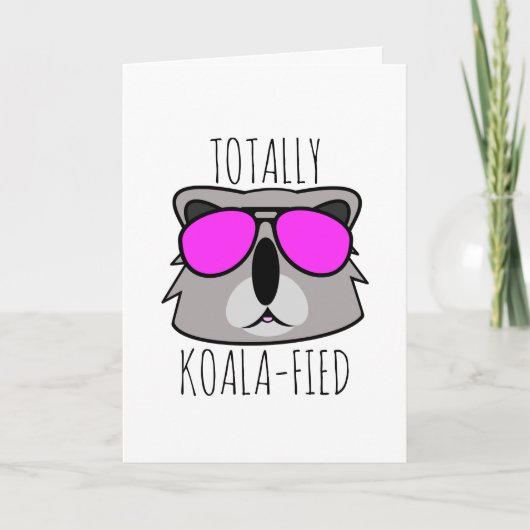 Totaal Koalafied Feestdagen Kaart (Voorkant)