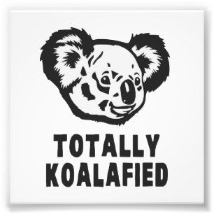 Totaal Koalafied Koala Foto Afdruk