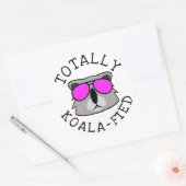 Totaal Koalafied Ronde Sticker (Envelop)