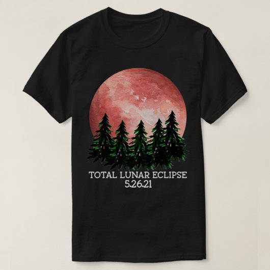 Totaal lineaire clipse 5 t-shirt (Design voorkant)