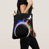 Totaal magische eclipse tote bag (Dichtbij)