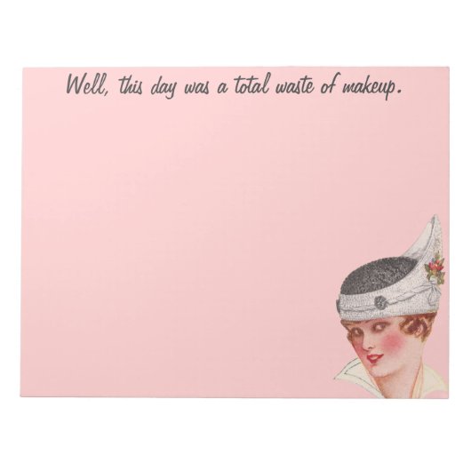 Totaal Makeup Notitieblok (Voorkant)