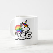 Totaal masc koffiemok (Voorkant links)