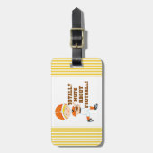 Totaal Noten over Football Bagagelabel (Voorkant verticaal)