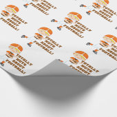 Totaal Noten over Football Cadeaupapier (Hoek)