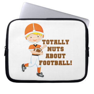 Totaal Noten over Football Laptop Sleeve