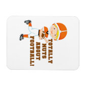 Totaal Noten over Football Magneet (Horizontaal)