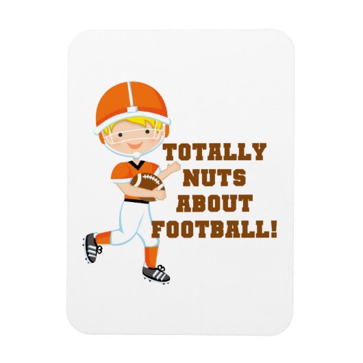 Totaal Noten over Football Magneet (Verticaal)