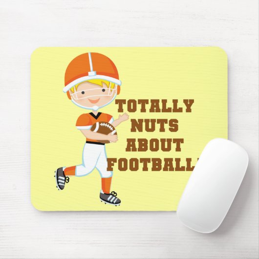 Totaal Noten over Football Muismat (Met muis)