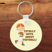 Totaal Noten over Football Sleutelhanger (Voorkant)