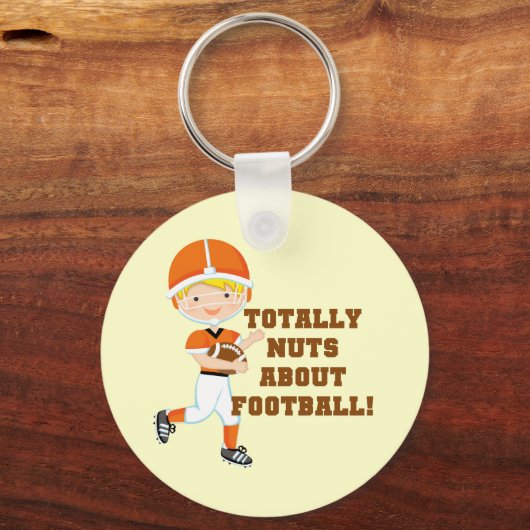 Totaal Noten over Football Sleutelhanger (Voorkant)