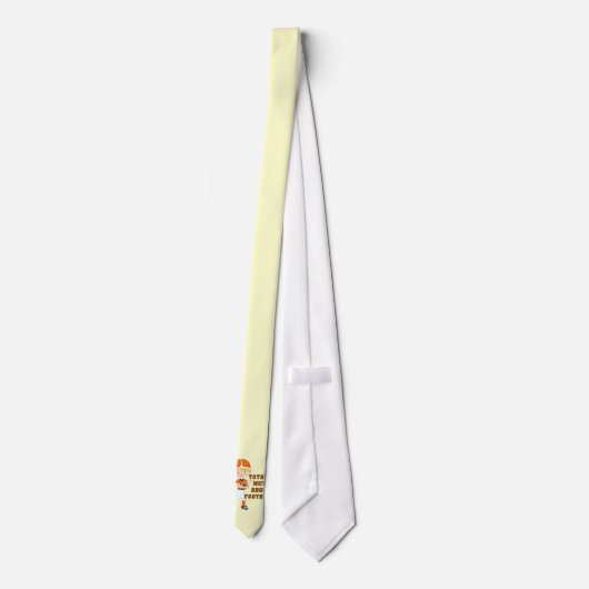 Totaal Noten over Football Stropdas (Achterkant)