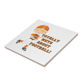 Totaal Noten over Football Tegeltje (Zijkant)