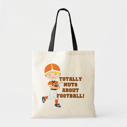 Totaal Noten over Football Tote Bag (Voorkant)
