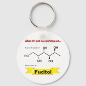 Totaal organisch molecuul sleutelhanger (Voorkant)