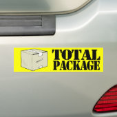 TOTAAL PAKKET -.png Bumpersticker (Op auto)