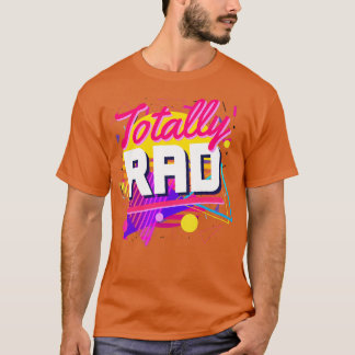Totaal Rad 80s Vormen Geometrische Stijl Geweldige T-shirt