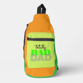Totaal RAD DAD cool trendy Vaderdag Gift Sling Bag