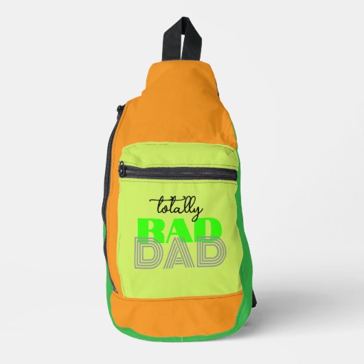 Totaal RAD DAD cool trendy Vaderdag Gift Sling Bag (Voorkant)