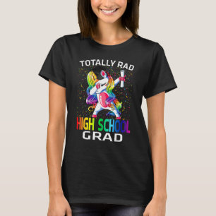 Totaal Rad High School Afstudeerder Afstuderen Uni T-shirt