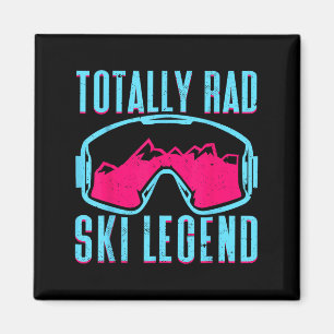 Totaal Rad, Retro Ski Goggles jaren 80 jaren 90 S Magneet