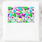 totaal radicaal rechthoekige sticker (Tas)