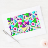 totaal radicaal rechthoekige sticker (Envelop)