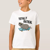 Totaal Ratig Funny Rat Pun T-shirt (Voorkant)