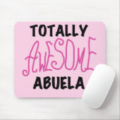 Totaal Roze T-shirts Geweldige Abuela en Giften Muismat (Met muis)