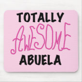 Totaal Roze T-shirts Geweldige Abuela en Giften Muismat (Voorkant)