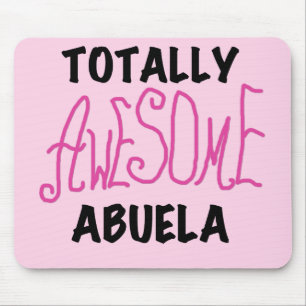 Totaal Roze T-shirts Geweldige Abuela en Giften Muismat