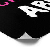 Totaal Roze T-shirts Geweldige Abuela en Giften Poster (Hoek)