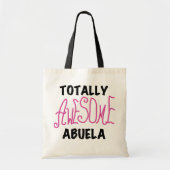 Totaal Roze T-shirts Geweldige Abuela en Giften Tote Bag (Voorkant)