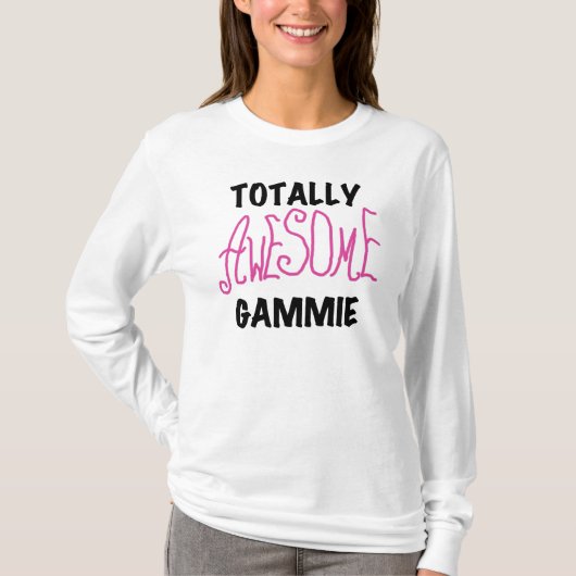 Totaal Roze T-shirts Geweldige Gammie en Giften (Voorkant)