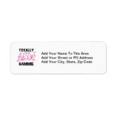 Totaal Roze T-shirts Geweldige Gammie en Giften Etiket (Voorkant)