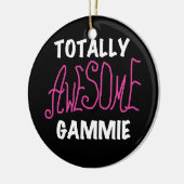 Totaal Roze T-shirts Geweldige Gammie en Giften Keramisch Ornament (Links)