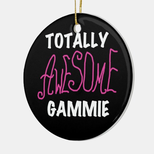 Totaal Roze T-shirts Geweldige Gammie en Giften Keramisch Ornament (Links)