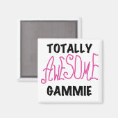 Totaal Roze T-shirts Geweldige Gammie en Giften Magneet (Voorkant / Achterkant)