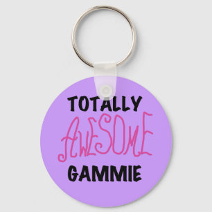 Totaal Roze T-shirts Geweldige Gammie en Giften Sleutelhanger