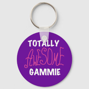 Totaal Roze T-shirts Geweldige Gammie en Giften Sleutelhanger