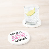 Totaal Roze T-shirts Geweldige Gammie en Giften Zandsteen Onderzetter (Zijkant)