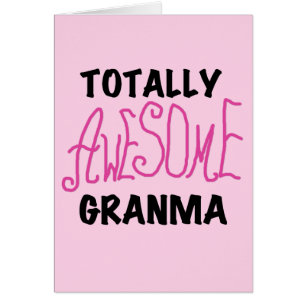 Totaal Roze T-shirts Geweldige Granma en Giften