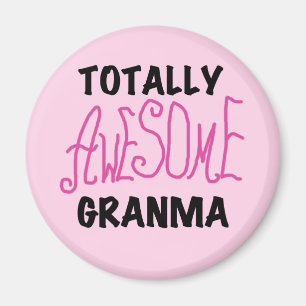 Totaal Roze T-shirts Geweldige Granma en Giften Magneet