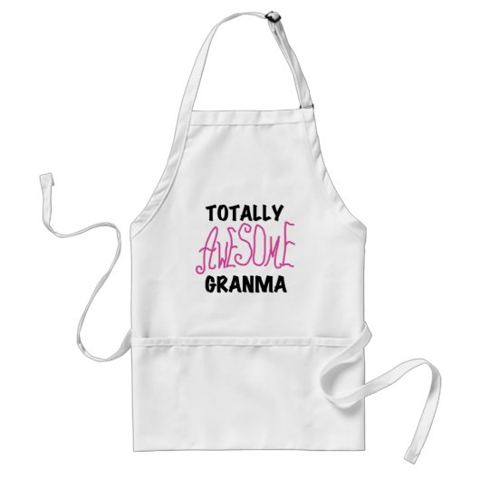 Totaal Roze T-shirts Geweldige Granma en Giften Standaard Schort (Voorkant)